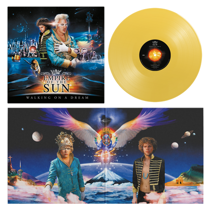 Walking On A Dream (MUSTARD YELLOW VINYL) | Mint (M) Mint (M) - SYNTH-POP *SEALED/COLOR*