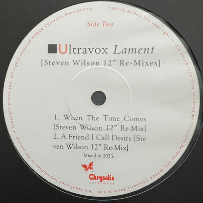 Ultravox - Re-mixes (Steven Wilson 12" Re-Mixes) | Mint (M) Mint (M) - SYNTH-POP *SEALED/RSD*