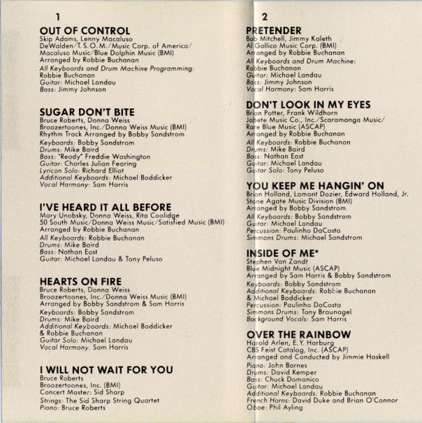 Sam Harris (CASSETTE) | Mint (M) Mint (M) - SYNTH-POP *SEALED*