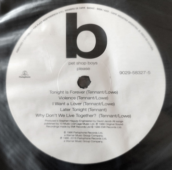 Please (VINYL) | Mint (M) Mint (M) - SYNTH-POP *SEALED*