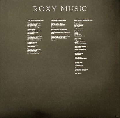 For Your Pleasure | Mint (M) Mint (M) - SYNTH-POP *SEALED*