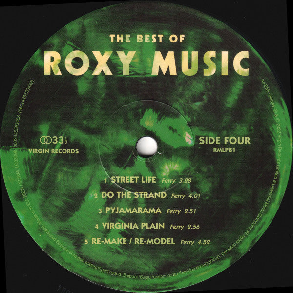 The Best Of Roxy Music | Mint (M) Mint (M) - SYNTH-POP *SEALED*