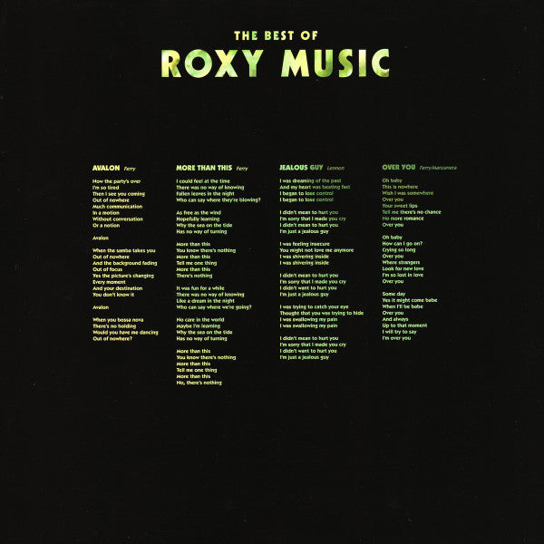 The Best Of Roxy Music | Mint (M) Mint (M) - SYNTH-POP *SEALED*