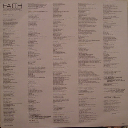 George Michael - Faith (VINYL LP) | Excellent+ (EX+) Excellent+ (EX+) - SYNTH-POP / USED *EXCELLENT+*