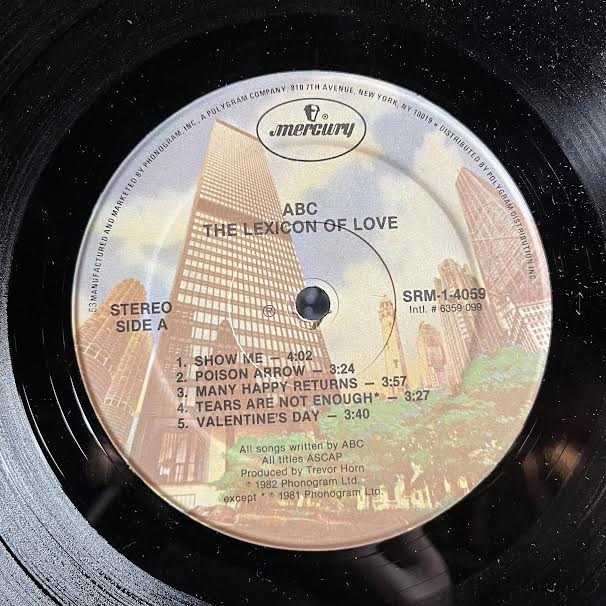 The Lexicon Of Love (VINYL) | Excellent+ (EX+) Near Mint (NM or M-) - SYNTH-POP / USED *EXCELLENT+*