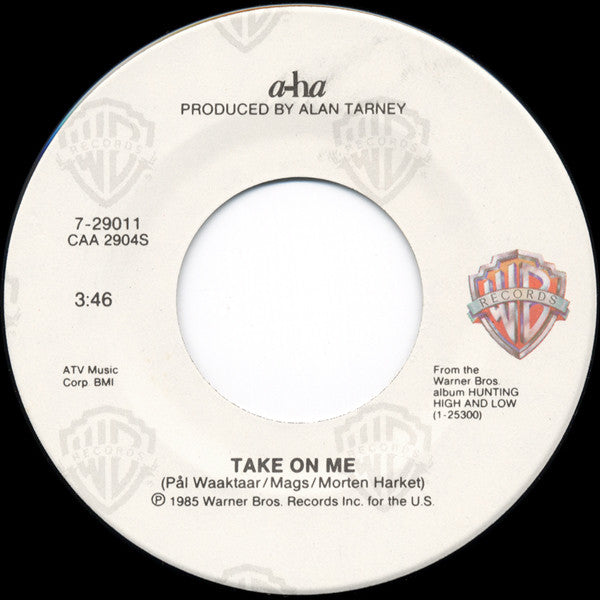 Take On Me (7" VINYL) | Excellent (EX) Excellent (EX) - SYNTH-POP / USED *EXCELLENT*