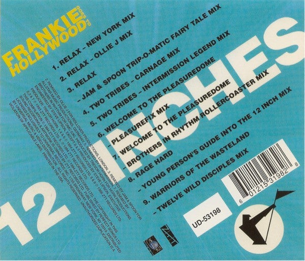 Reload! Frankie: The Whole 12 Inches (CD) | Excellent (EX) Near Mint (NM or M-) - SYNTH-POP / USED *EXCELLENT*