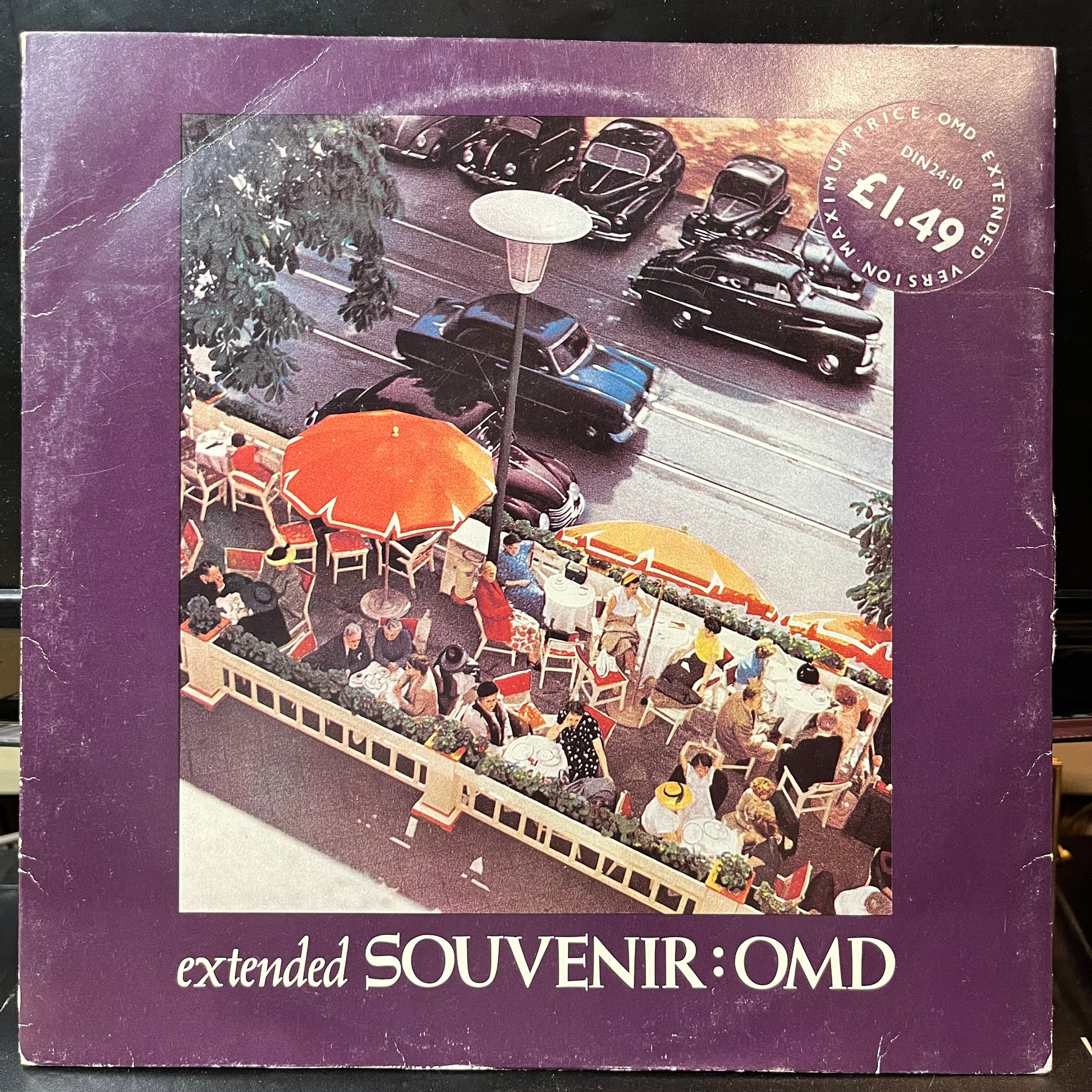Orchestral Manoeuvres In The Dark - Souvenir (Extended)(VINYL 10" DINDISC DIN 24X10 1981) | USED Near Mint- (NM-) Very Good Plus (VG+) - SYNTH-POP / USED *NEAR MINT-*
