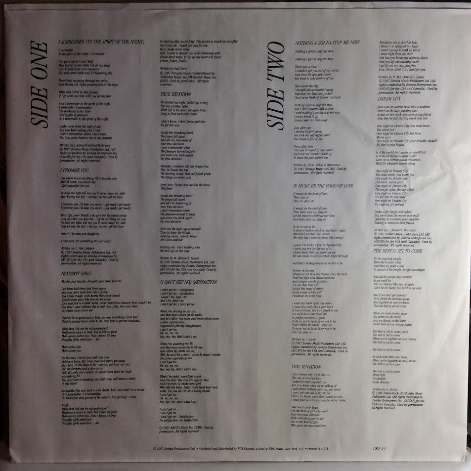 Samantha Fox (VINYL) | Near Mint- (NM-) Near Mint (NM) - SYNTH-POP / USED *NEAR MINT-*