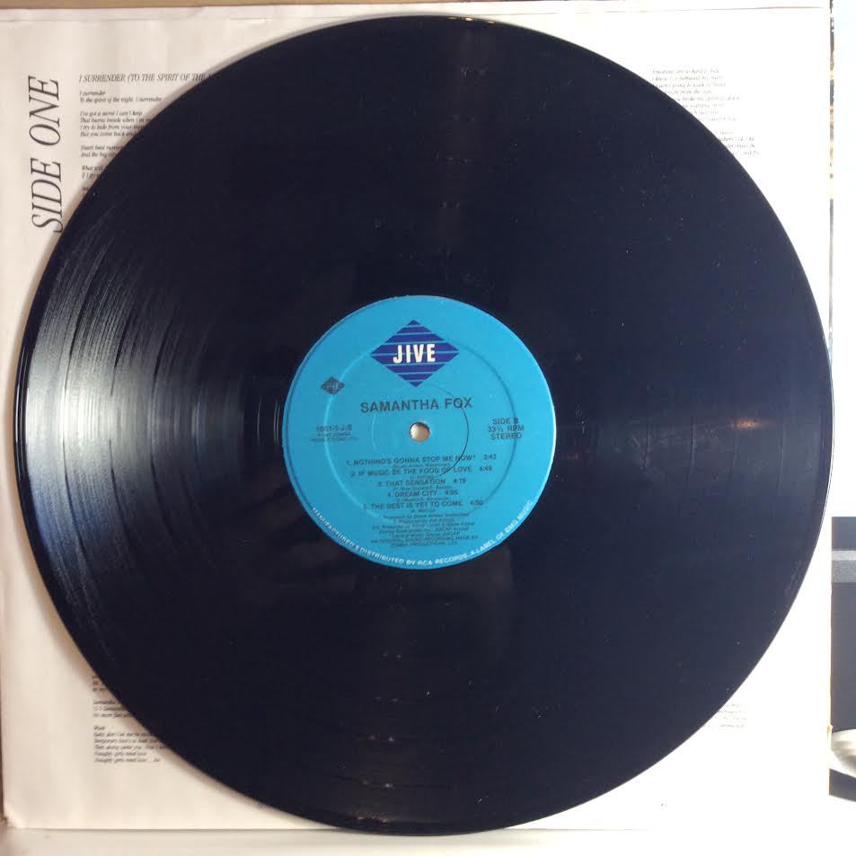Samantha Fox (VINYL) | Near Mint- (NM-) Near Mint (NM) - SYNTH-POP / USED *NEAR MINT-*