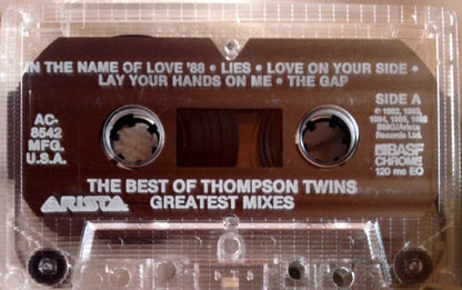 Thompson Twins - The Best Of Thompson Twins / Greatest Mixes *CASSETTE* | Near Mint (NM) Near Mint (NM) - SYNTH-POP / USED *NEAR MINT*