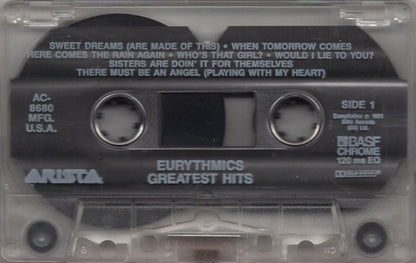 Eurythmics - Greatest Hits *CASSETTE* | Near Mint (NM) Near Mint (NM) - SYNTH-POP / USED *NEAR MINT*