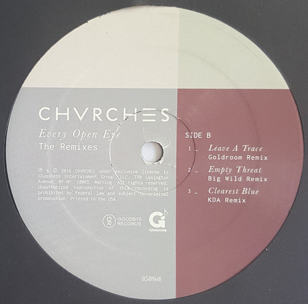 Every Open Eye (The Remixes) (VINYL) | Near Mint (NM) Near Mint (NM) - SYNTH-POP / USED *NEAR MINT*
