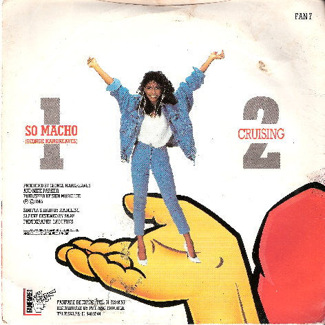 Sinitta - So Macho! *7"* | Near Mint (NM) Near Mint (NM) - SYNTH-POP / USED *NEAR MINT*
