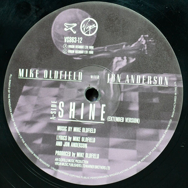 Shine (12" VINYL) | Near Mint (NM) Near Mint (NM) - SYNTH-POP / USED *NEAR MINT*