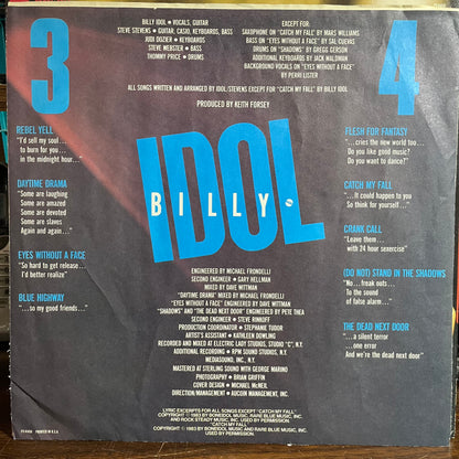 Rebel Yell (VINYL) | Near Mint (NM) Near Mint (NM) - SYNTH-POP / USED *NEAR MINT*