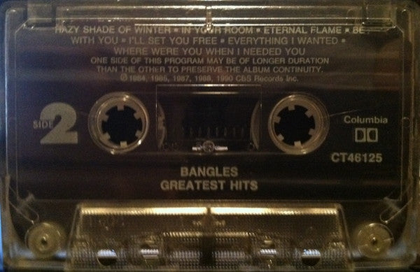 Bangles - Greatest Hits *CASSETTE* | Near Mint (NM) Near Mint (NM) - SYNTH-POP / USED *NEAR MINT*