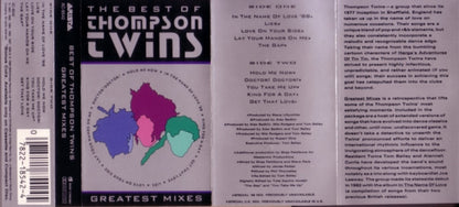 Thompson Twins - The Best Of Thompson Twins / Greatest Mixes *CASSETTE* | Near Mint (NM) Near Mint (NM) - SYNTH-POP / USED *NEAR MINT*