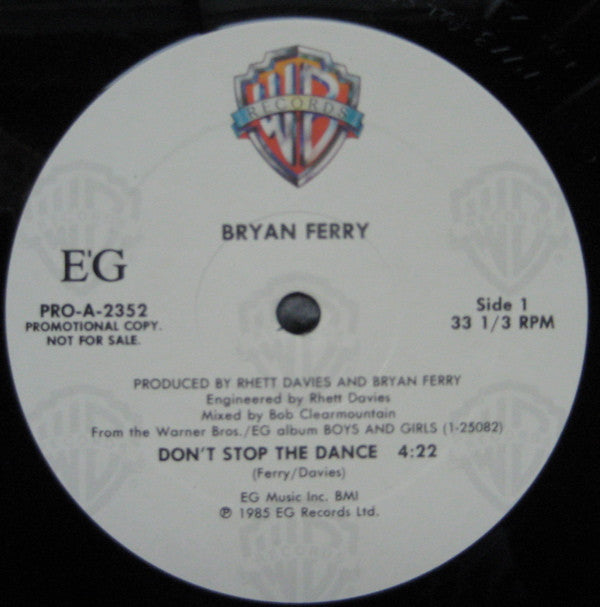 Don't Stop The Dance | Near Mint (NM) Excellent (EX) - SYNTH-POP / USED *NEAR MINT*