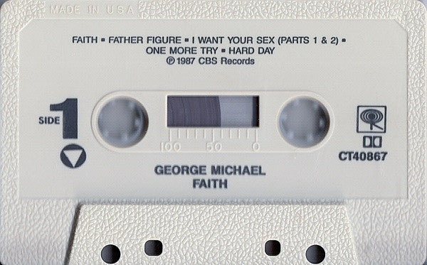 George Michael - Faith *CASSETTE* | Near Mint (NM) Near Mint (NM) - SYNTH-POP / USED *NEAR MINT*