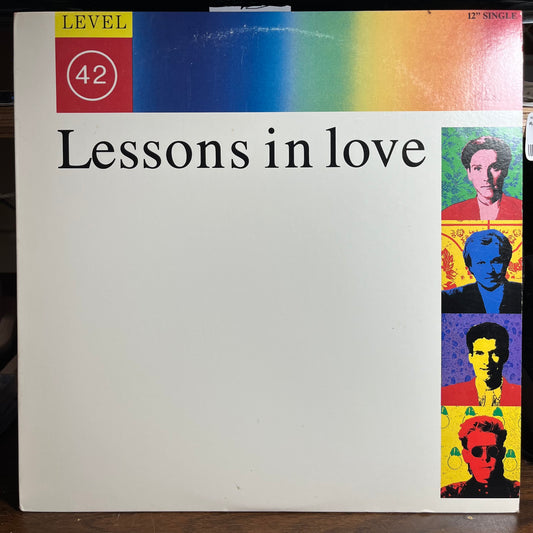 Lessons In Love | Near Mint (NM or M-) Near Mint (NM or M-) - SYNTH-POP / USED *NEAR MINT*