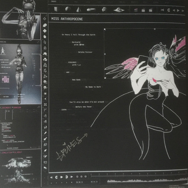 Miss Anthropocene (WHITE VINYL) | Near Mint (NM or M-) Near Mint (NM or M-) - SYNTH-POP / USED *NEAR MINT*