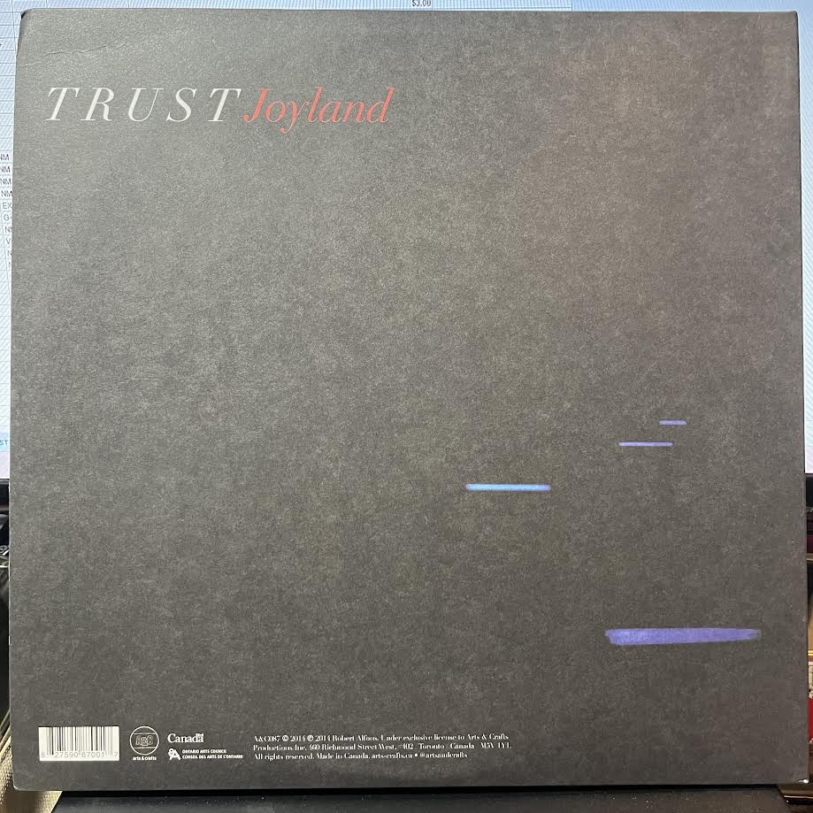 Joyland (SIGNED 2xLP) | Near Mint (NM) Near Mint (NM) - SYNTH-POP / USED *NEAR MINT*