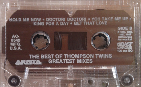 Thompson Twins - The Best Of Thompson Twins / Greatest Mixes *CASSETTE* | Near Mint (NM) Near Mint (NM) - SYNTH-POP / USED *NEAR MINT*