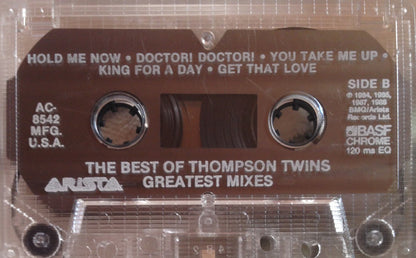 Thompson Twins - The Best Of Thompson Twins / Greatest Mixes *CASSETTE* | Near Mint (NM) Near Mint (NM) - SYNTH-POP / USED *NEAR MINT*