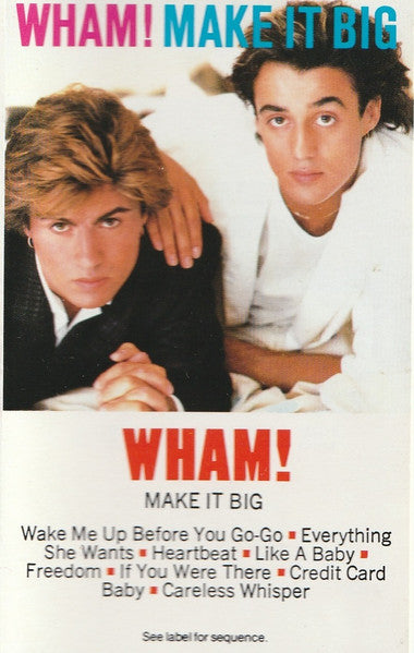 Make It Big (CASSETTE) | Near Mint (NM or M-) Excellent (EX) - SYNTH-POP / USED *NEAR MINT*