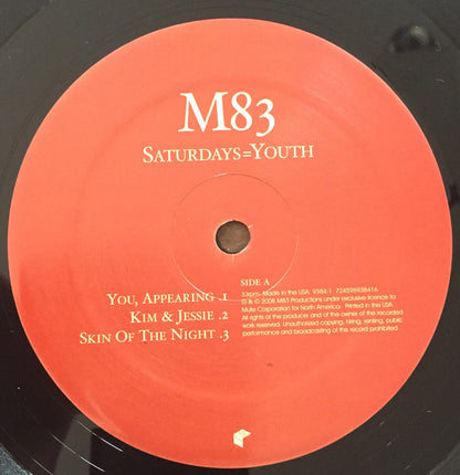 M83 - Saturdays = Youth (VINYL 2xLP MUTE MUTE 9384-2 2008) | Near Mint (NM or M-) Near Mint (NM) - SYNTH-POP / USED *NEAR MINT*