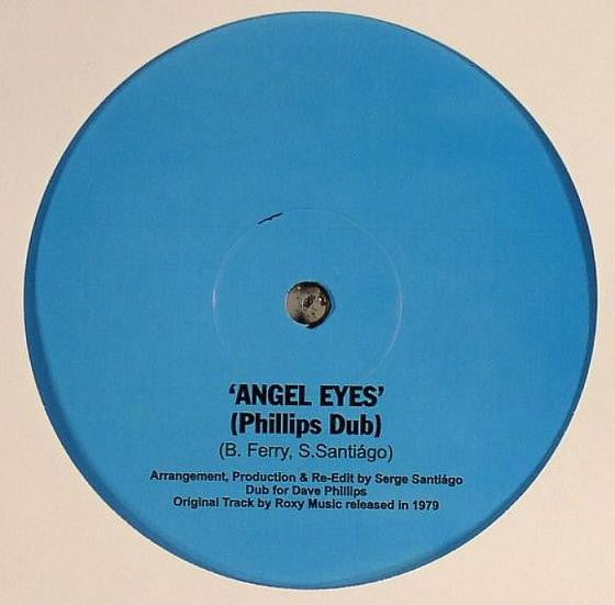 Serge Santiágo - Angel Eyes | Very Good Plus (VG+) Generic - SYNTH-POP / USED *VERY GOOD++*