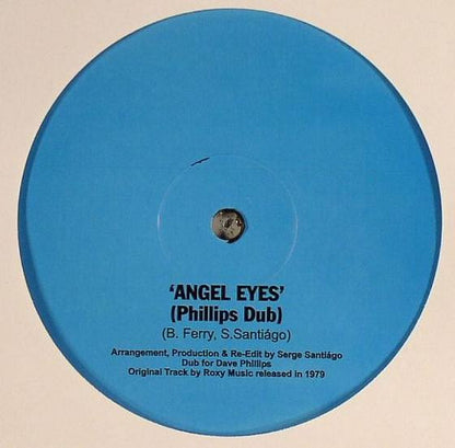 Serge Santiágo - Angel Eyes | Very Good Plus (VG+) Generic - SYNTH-POP / USED *VERY GOOD++*