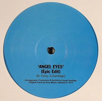 Serge Santiágo - Angel Eyes | Very Good Plus (VG+) Generic - SYNTH-POP / USED *VERY GOOD++*