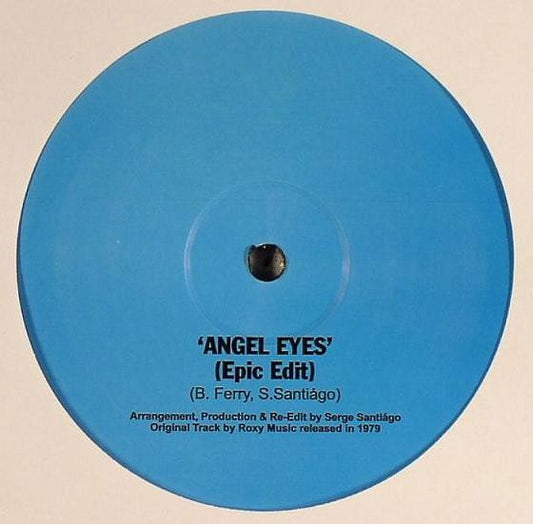 Serge Santiágo - Angel Eyes | Very Good Plus (VG+) Generic - SYNTH-POP / USED *VERY GOOD++*