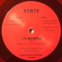 Syrte (2) 686.719 Science Cult 12", EP, Red Mint (M) Generic