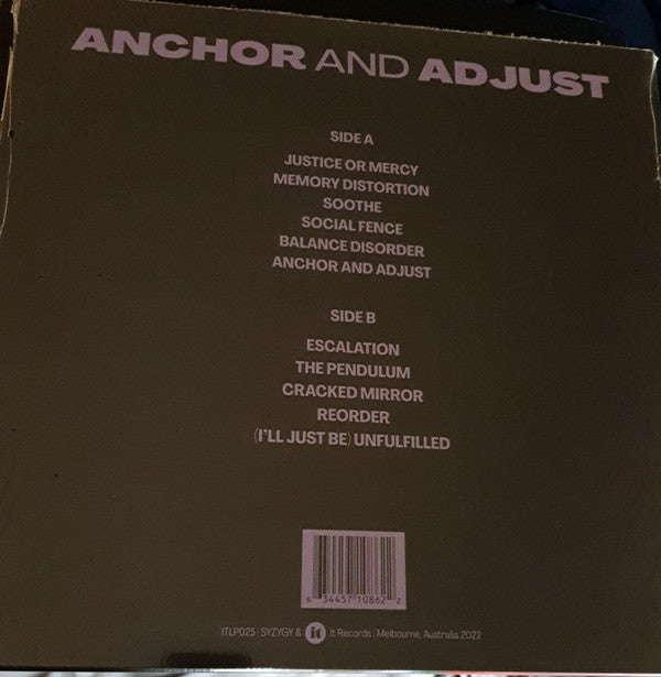 Anchor and Adjust | Mint (M) Mint (M) - SYNTH-POP *COLOR*