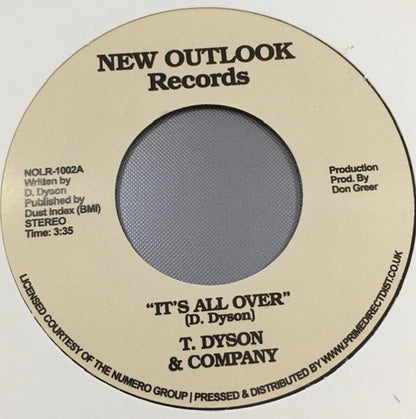 It’s All Over / First Time | Mint (M) Generic - FUNK
