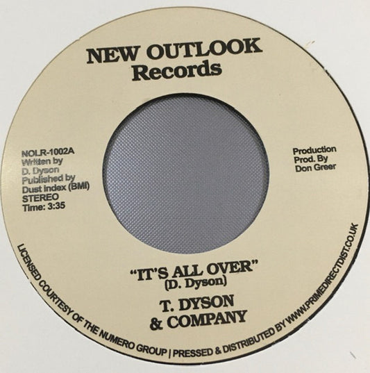 It’s All Over / First Time | Mint (M) Generic - FUNK