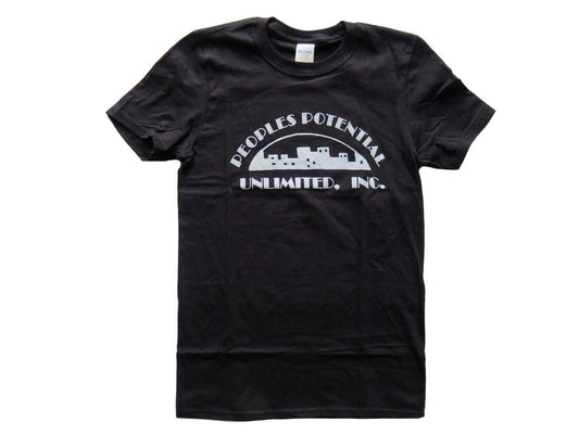 Peoples Potential Unlimited, Inc. - 100% COTTON / BLACK | Mint (M) - T-SHIRT *LARGE/NEW*
