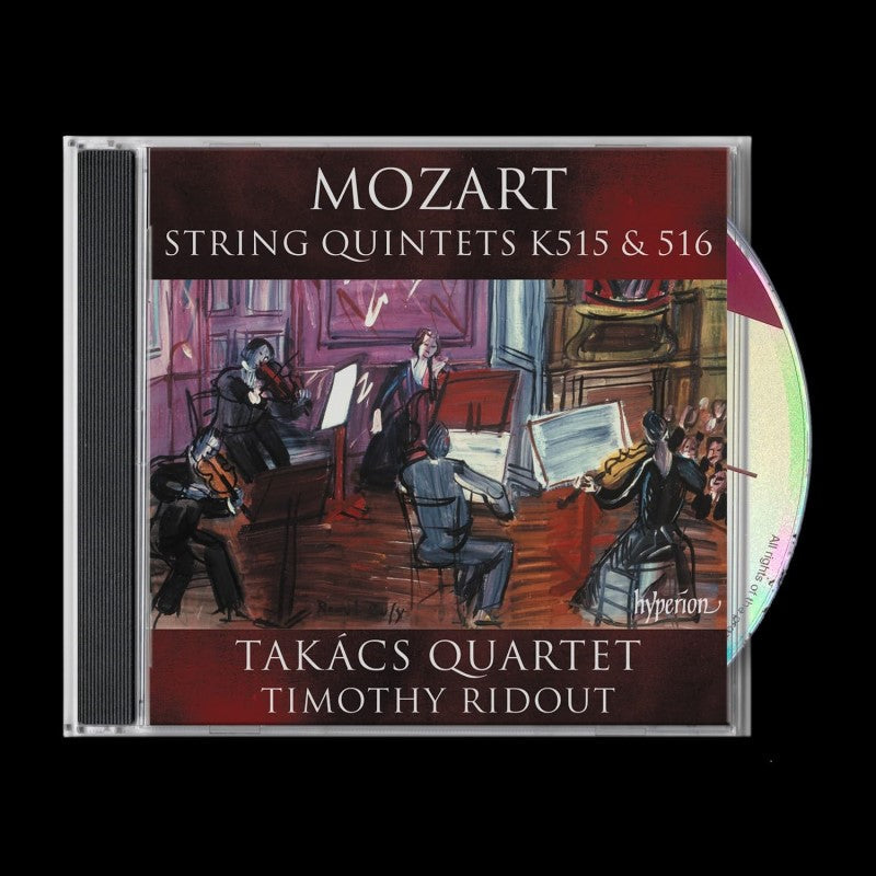 Takacs Quartet/Timothy Ridout - Mozart: String Quintets K. 515 & 516 [CD] |