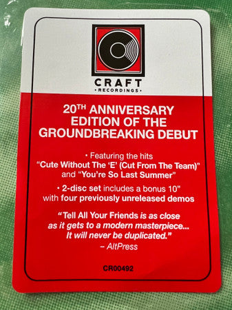 Tell All Your Friends (20th Anniversary Edtion) | Mint (M) Mint (M)