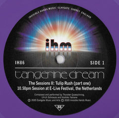 Tangerine Dream The Sessions II Invisible Hands Music, Invisible Hands Music 2xLP, RE, Pur Mint (M) Mint (M)