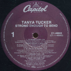 Tanya Tucker Strong Enough To Bend Capitol Records LP, Album, Spe Near Mint (NM or M-) Near Mint (NM or M-)