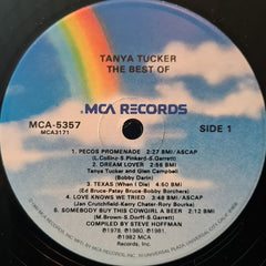 Tanya Tucker The Best Of Tanya Tucker MCA Records LP, Comp, Glo Near Mint (NM or M-) Near Mint (NM or M-)