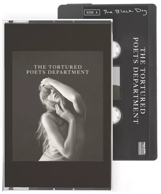 THE TORTURED POETS DEPARTMENT (THE BLACK DOG COVER) (BLACK JEWEL CASE) (CASSETTE) |