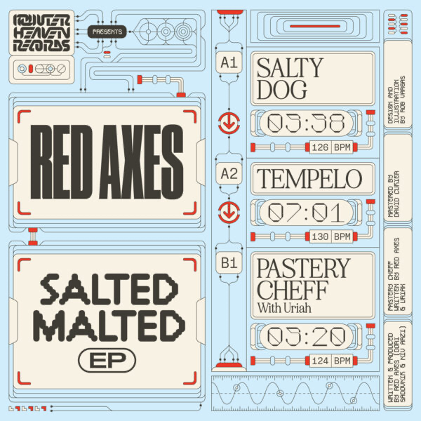 (PRESALE 5/25/26) Salted Malted EP (VINYL) | Mint (M) Mint (M) - TECH HOUSE/ACID *NEW*