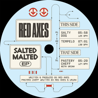 (PRESALE 5/25/26) Salted Malted EP (VINYL) | Mint (M) Mint (M) - TECH HOUSE/ACID *NEW*