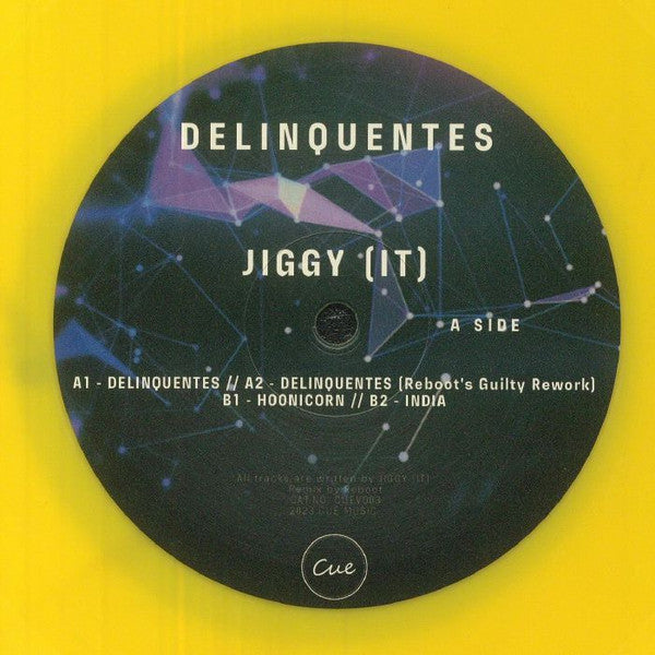 JIGGY (IT) - Delinquentes | Mint (M) Generic - TECH HOUSE *COLOR*