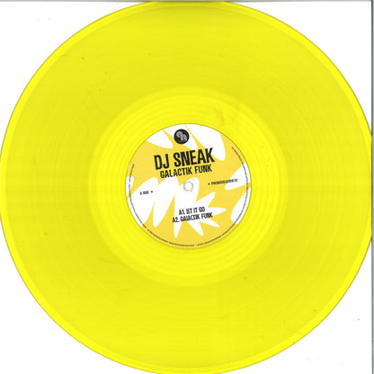 DJ Sneak - Galactic Funk (YELLOW VINYL 12" Phonogramme) | NEW - TECH HOUSE *NEW/COLOR*